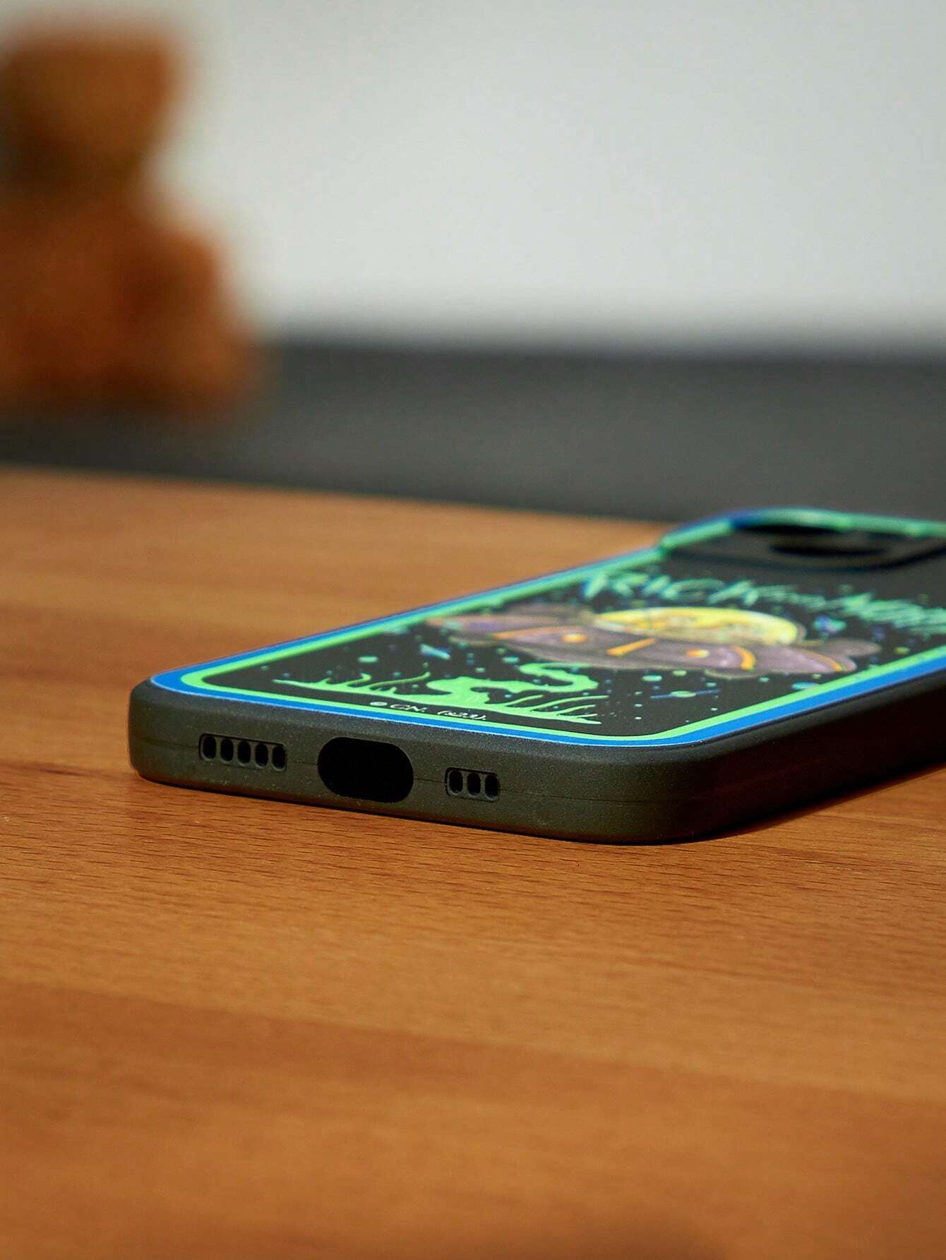 10167 2t-014 Funda para iPhone con diseño de Rick y Morty