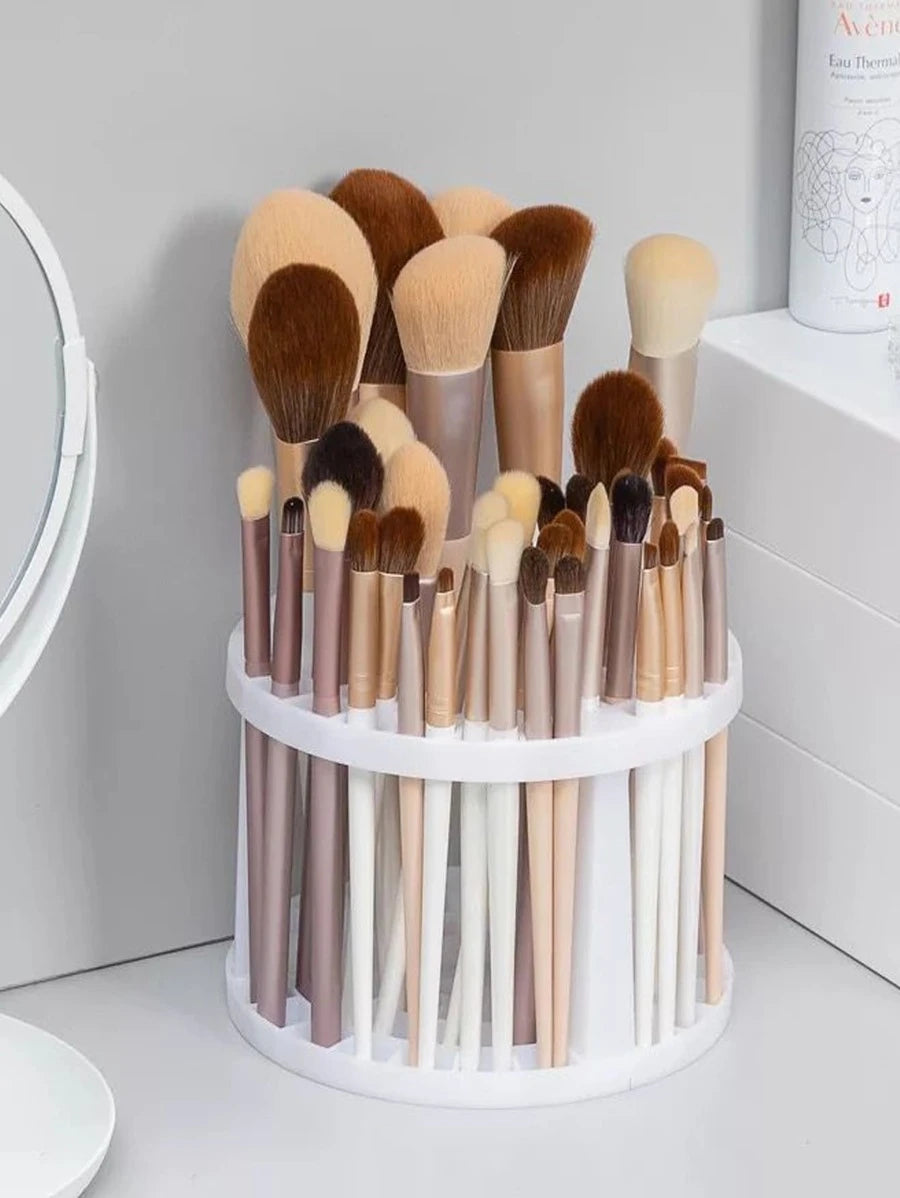 11399 1b-018 1 pieza de gran capacidad Organizador de brochas de maquillaje Cubo