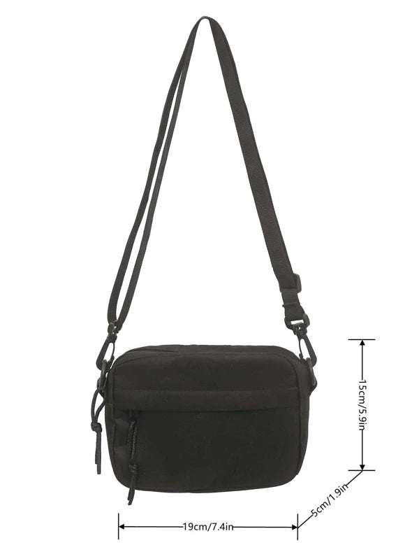 7601 a03-05 Bolso De Hombro Pequeño De Color Sólido Elegante Y Simple