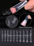 14412 2b-02-16 Moldes De Uñas 100 Piezas