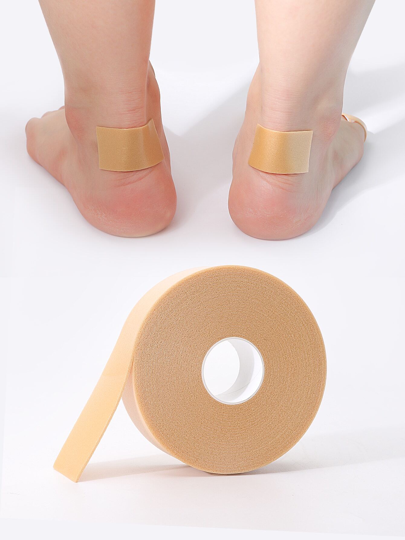 7306 b01-17 Un rollo cinta adhesiva, anti desgaste prevención Almohadillas de talón