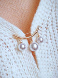 11082 1b-058 Broche con perla 1 Pza
