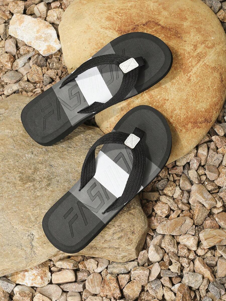 8497 1c-02-01  Chanclas de hombres de moda playa de verano