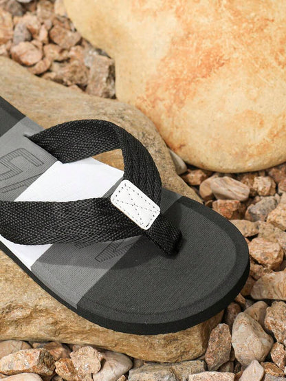 8497 1c-02-01  Chanclas de hombres de moda playa de verano