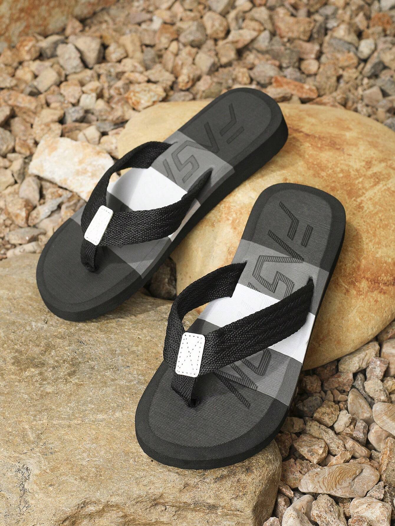 5763 1c-02-02 Chanclas de hombres de moda playa de verano