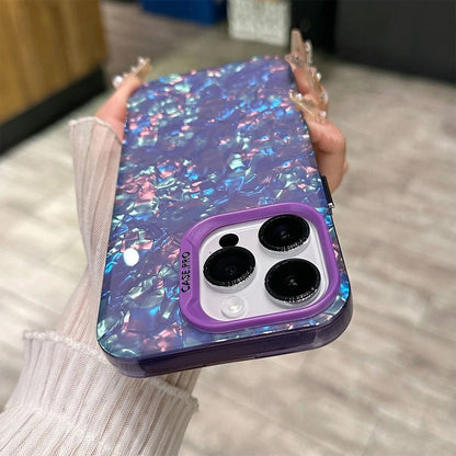 10182 b01-30 Funda para iPhone con patrón de concha