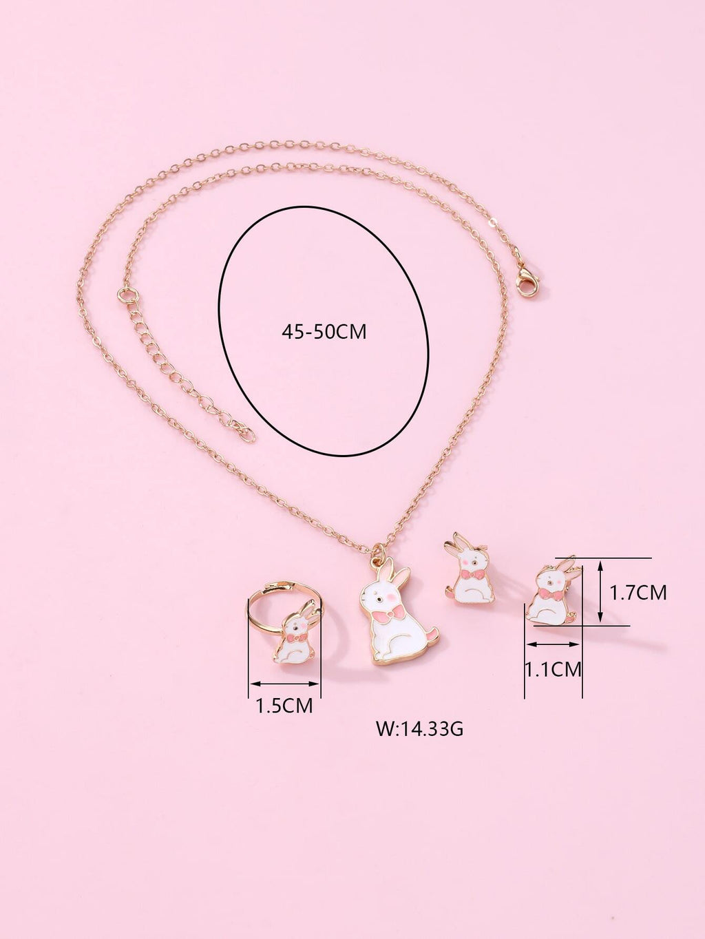 16638 1b-04-03 Conjunto de Pendientes 3 Pzas