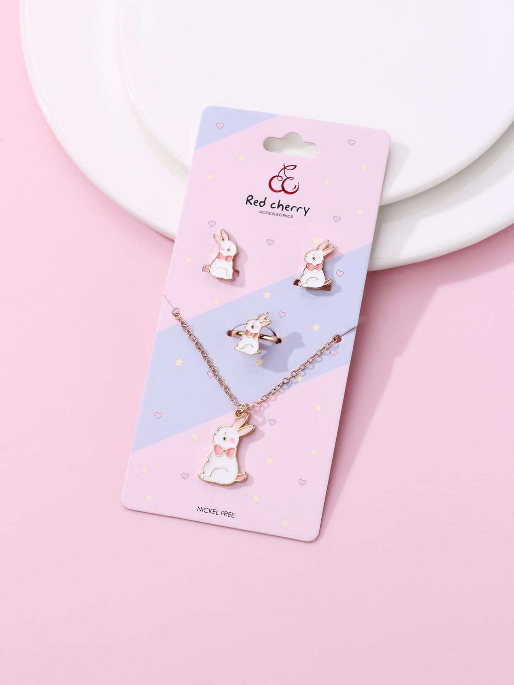 14341 1b-023 Conjunto de Pendientes 3 Pzas