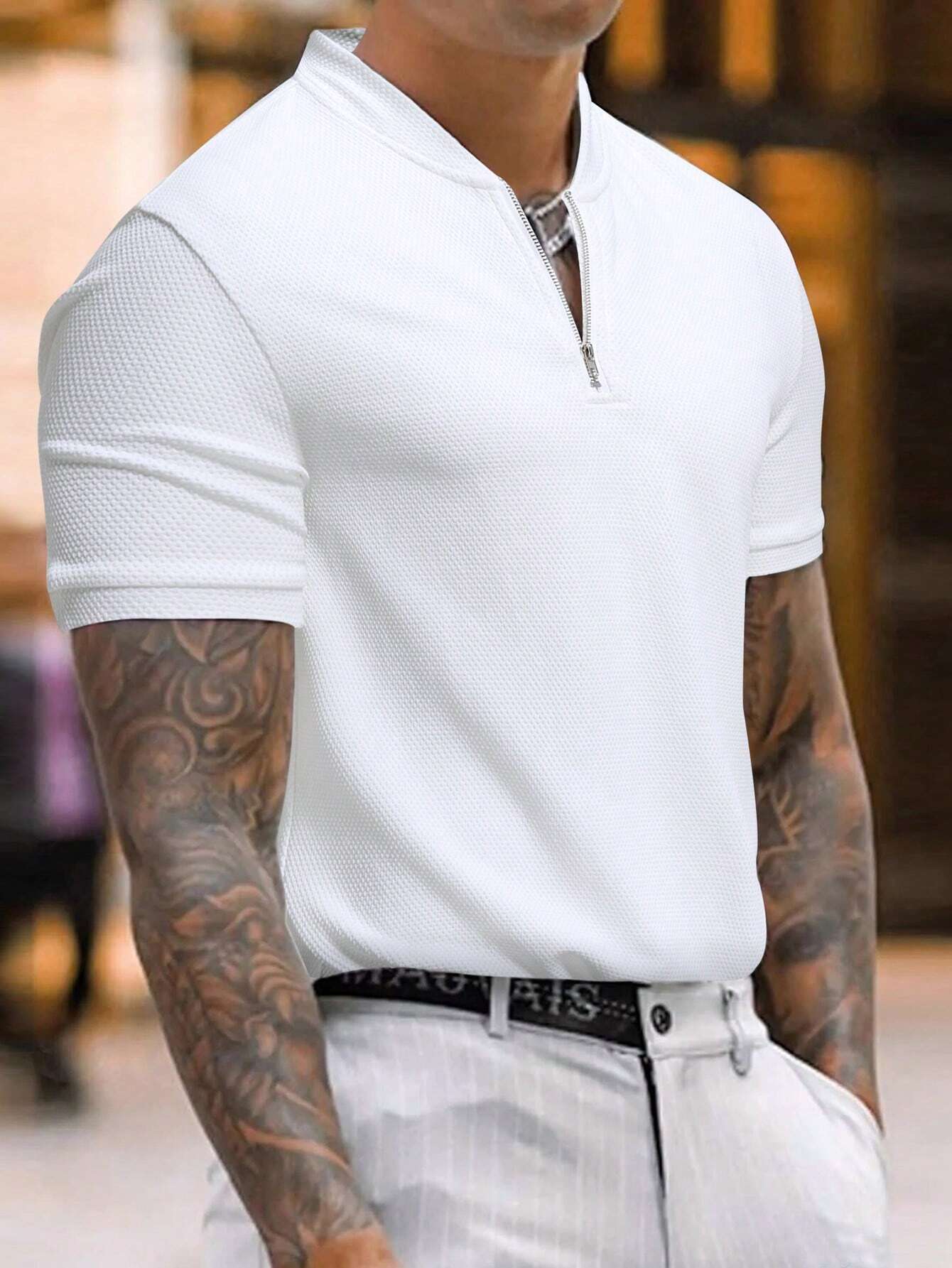 17209 1a-008 Camisa polo cremallera 1 Pza