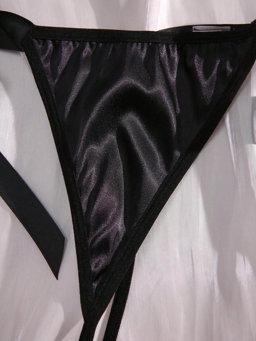 8983 1a-055 Classic Sexy Tanga con cordón lateral