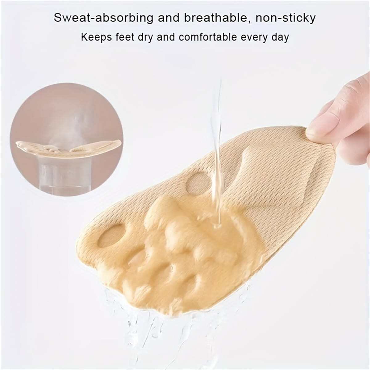 5994 a09-10 alivio del dolor Almohadilla para Zapatos de tacón de aguja Plantillas Pegatinas 1 par