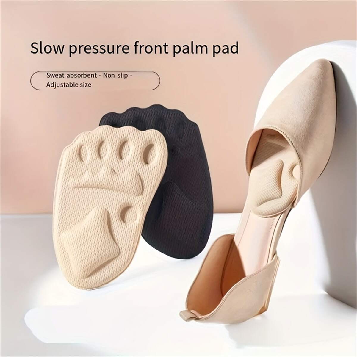 5994 a09-10 alivio del dolor Almohadilla para Zapatos de tacón de aguja Plantillas Pegatinas 1 par