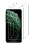 9302 2t-ProPa Protector de pantalla de vidrio templado de 3 piezas compatible con iPhone