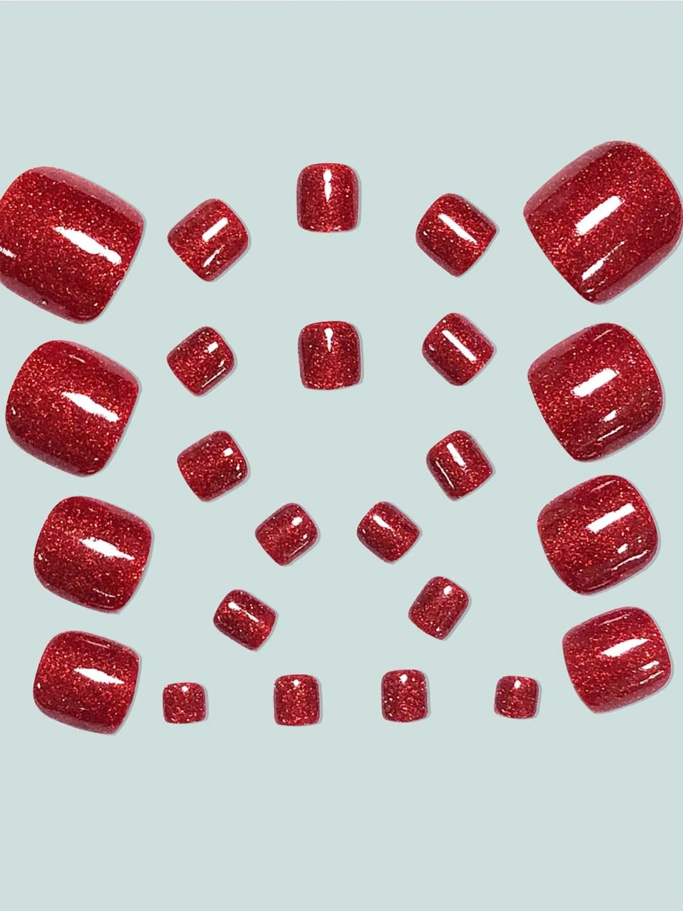 10966 1b-173 Uña envolturas adecuado para fiestas