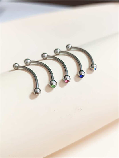 15290 1b-03-10 Piercing 1 pieza de lengua de acero inoxidable