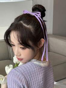 10089 1b-049 conjunto dos piezas Horquilla con diseño de lazo