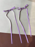 10089 1b-049 conjunto dos piezas Horquilla con diseño de lazo