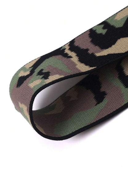 9925 1a-030 Ropa interior con estampado de camuflaje con diseño de aro