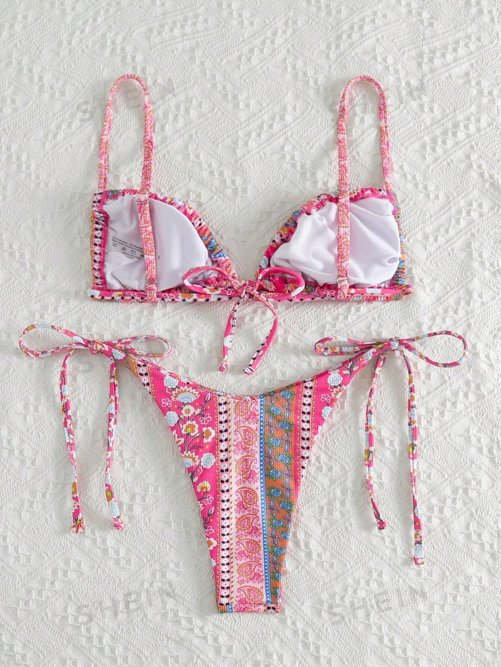 16434 1a-014 Bikini Triangulo 2 Pzas