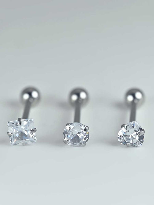 12643 1b-011 piercing en la lengua 3 Pzas