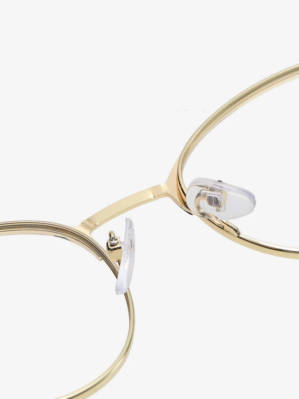 5949 Gafas Ligeras Redondas De Metal Que Bloquean La Luz Azul