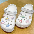 6211 Set 10 piezas de colores en forma de oso de dibujos animados desmontable zapato