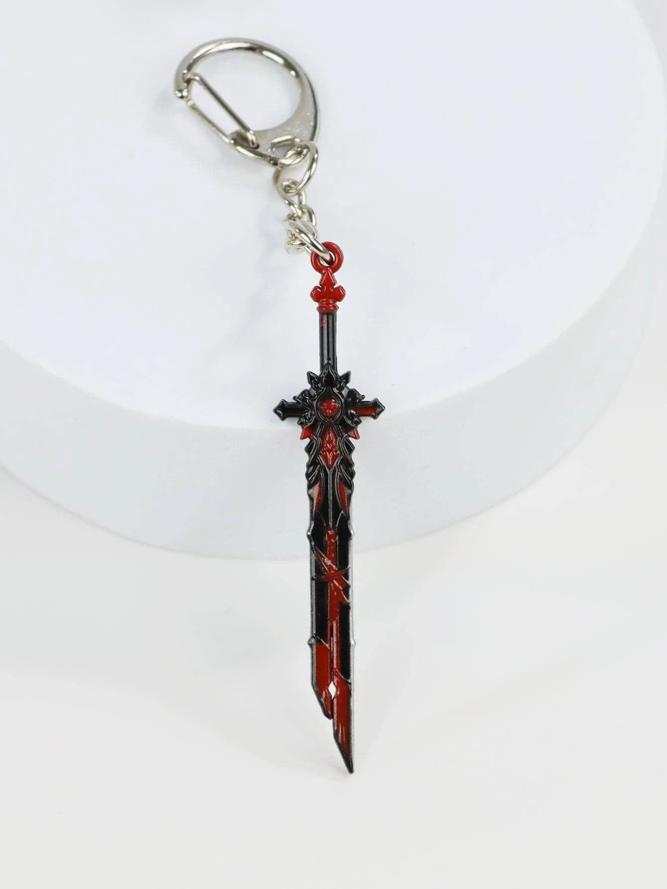 5389 1b-024 Una pieza miniatura de colores de aleación Juego arma espada Llavero con Anime elemento