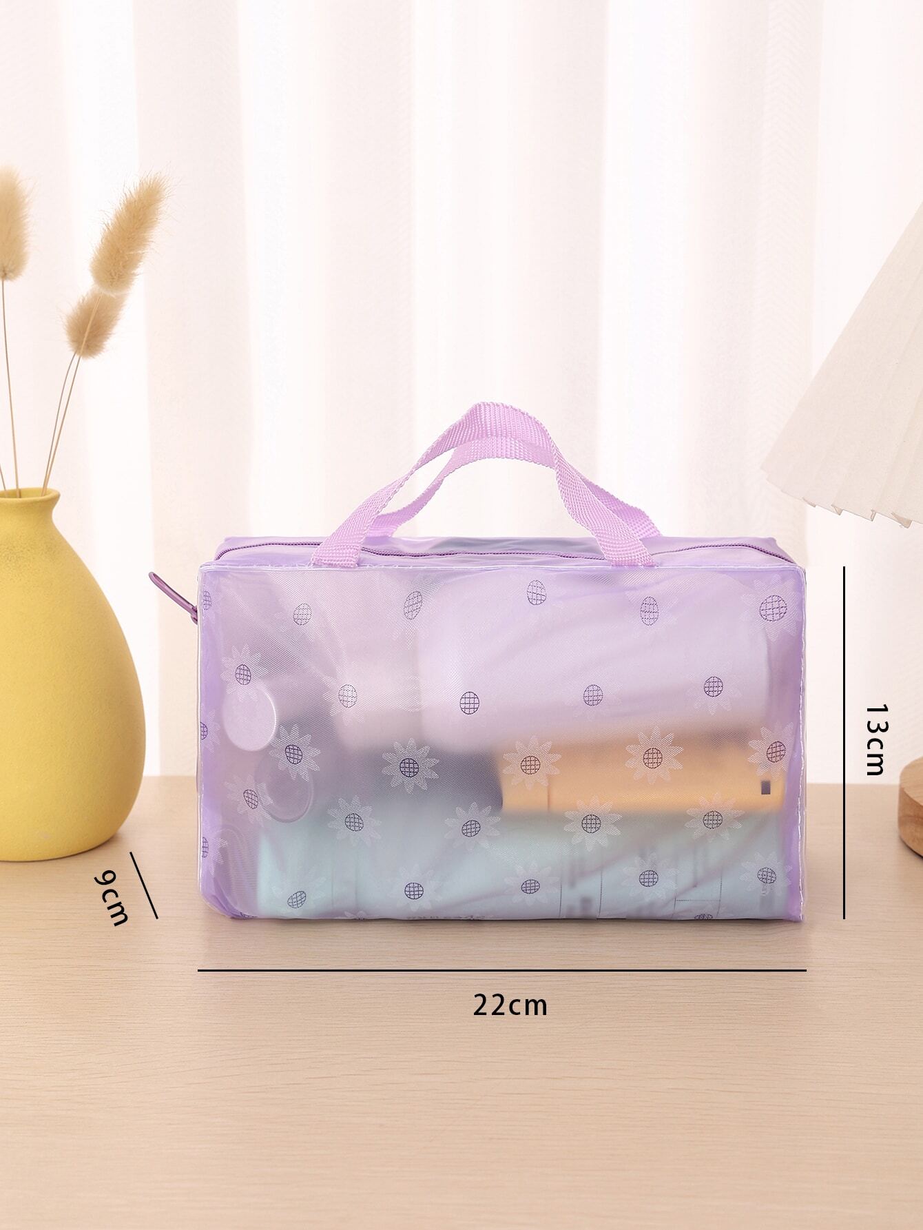6412 Bolso de maquillaje con mariposa