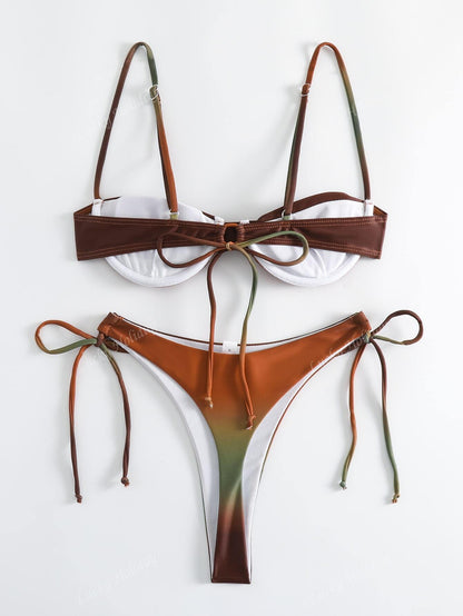 18193 1a-127 Conjunto de bikini 2 Pzas