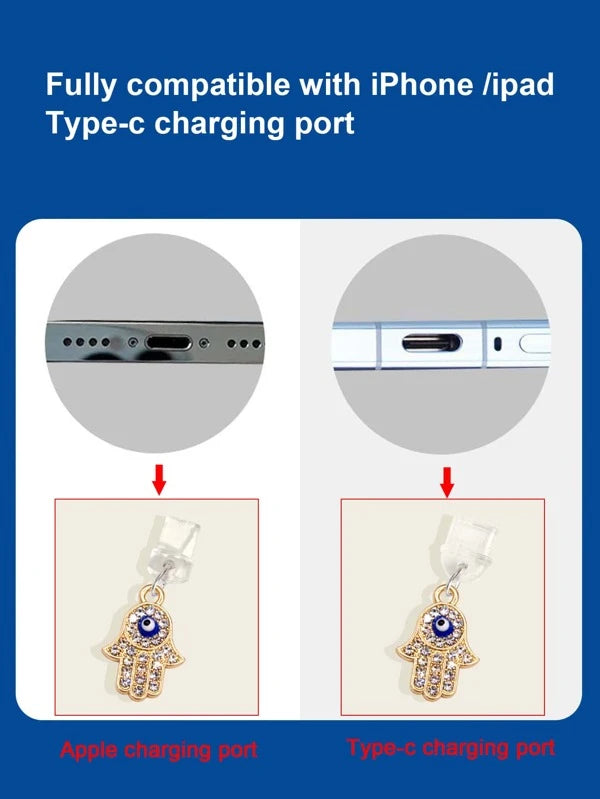7112 2t-341 Una Pieza Tapa De Polvo Con Para Puerto De Carga Y Datos