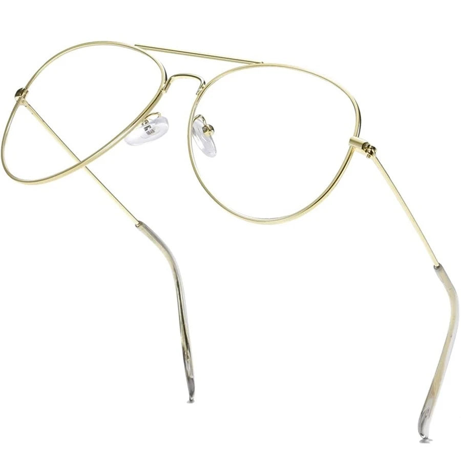 8549 1t-004 Pieza Gafas De Sol Metálicas Para Hombres Y Mujeres