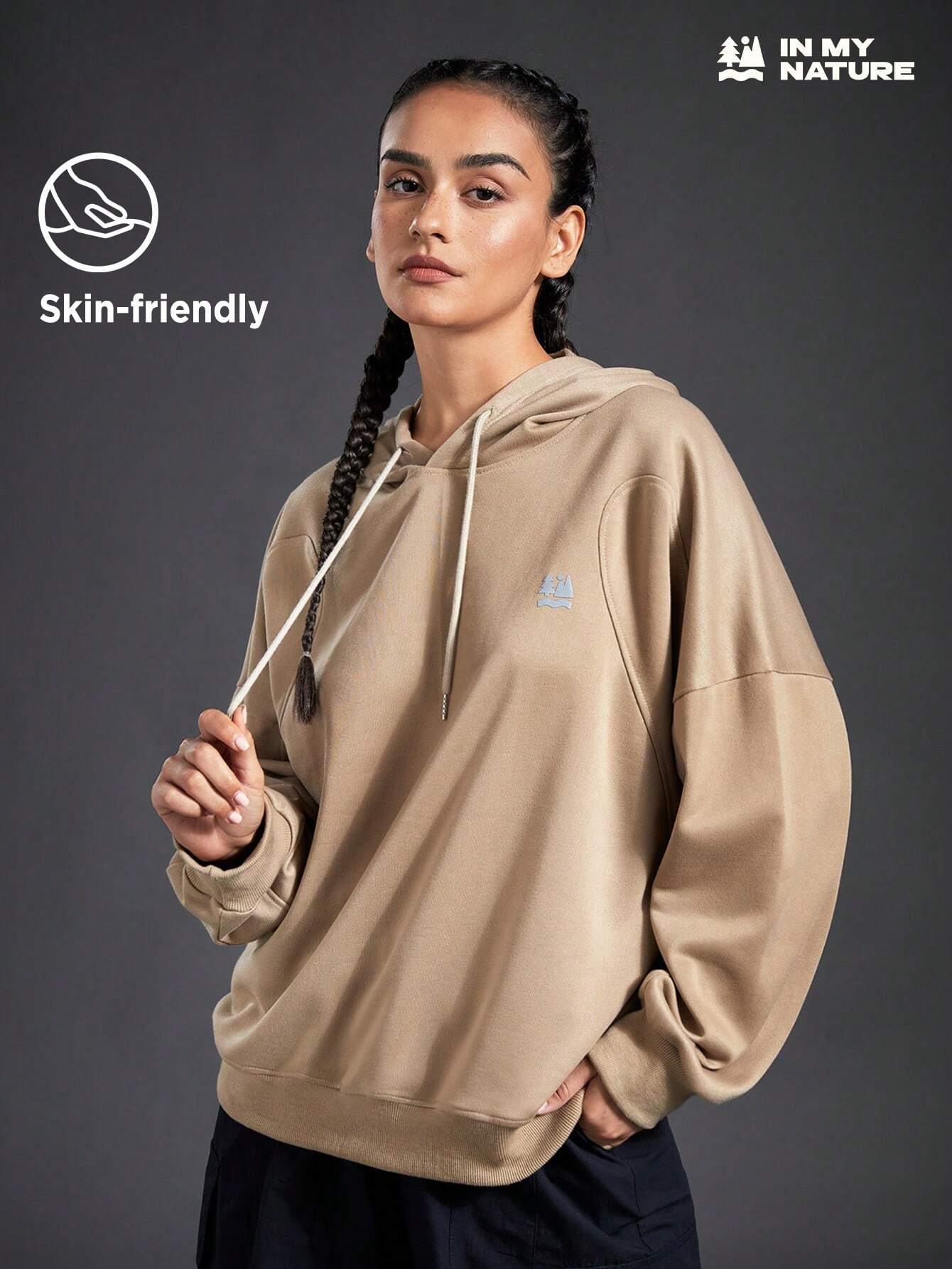 9843 1t-007 Sudadera Estilo American Vintage Con Diseño De Líneas Curvas