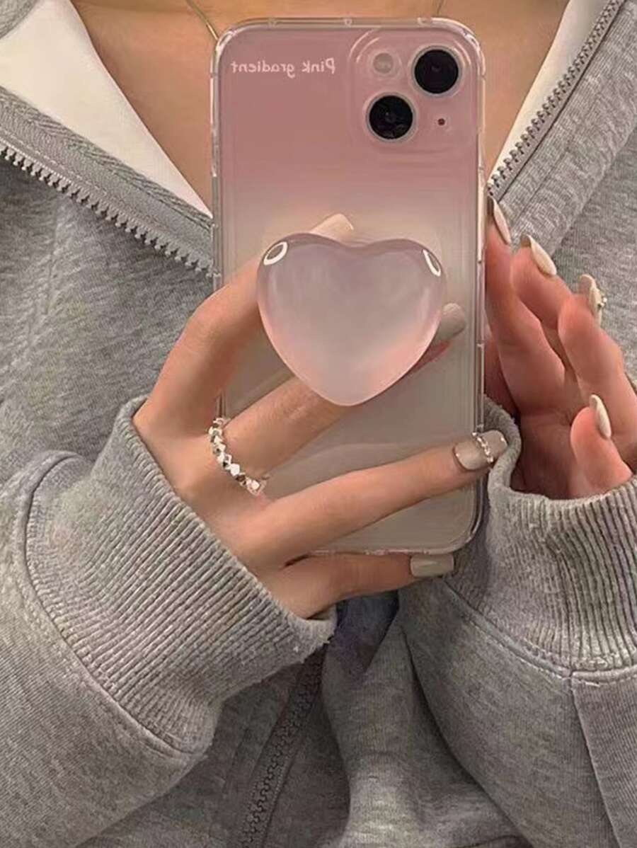 17440 2t-014 Funda de teléfono con degradado y agarre de teléfono 2 Pzas