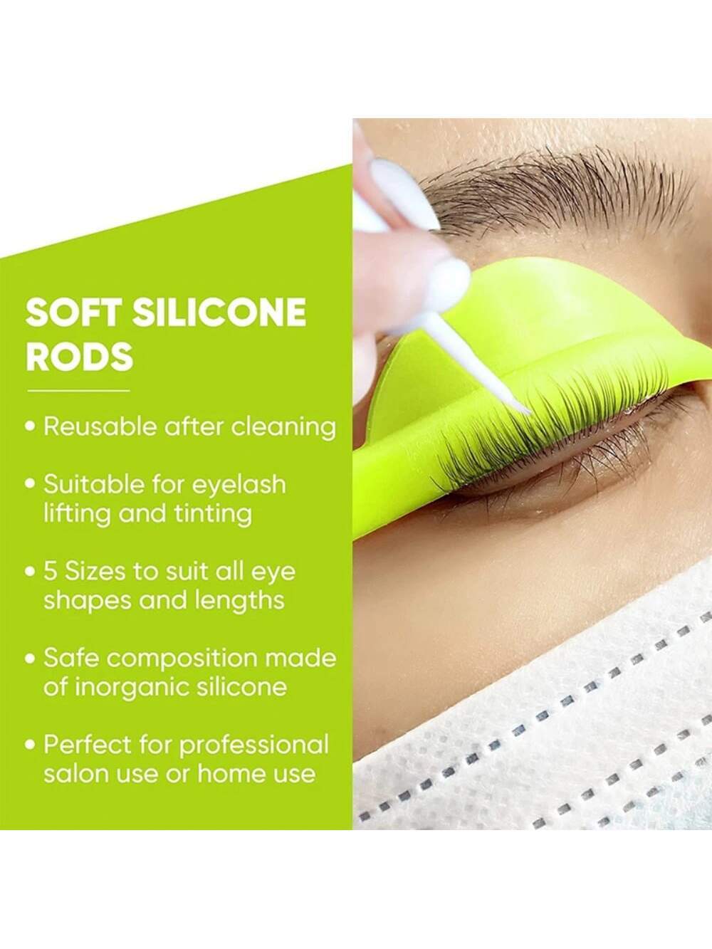 17387 1b-150 Kit De Levantamiento De Pestañas Reutilizable 5 Pares