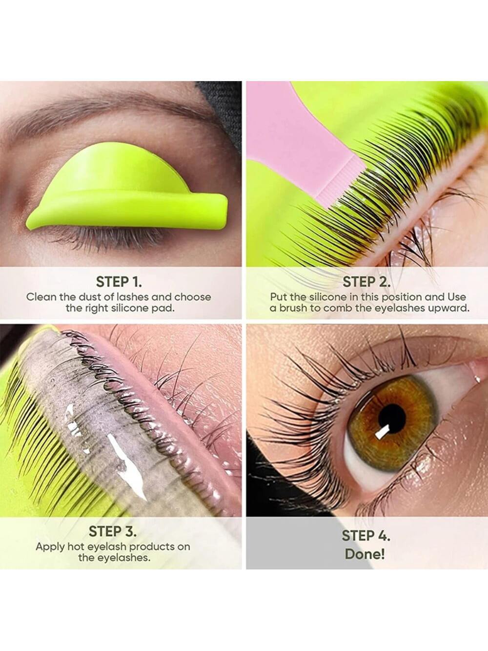 17387 1b-150 Kit De Levantamiento De Pestañas Reutilizable 5 Pares