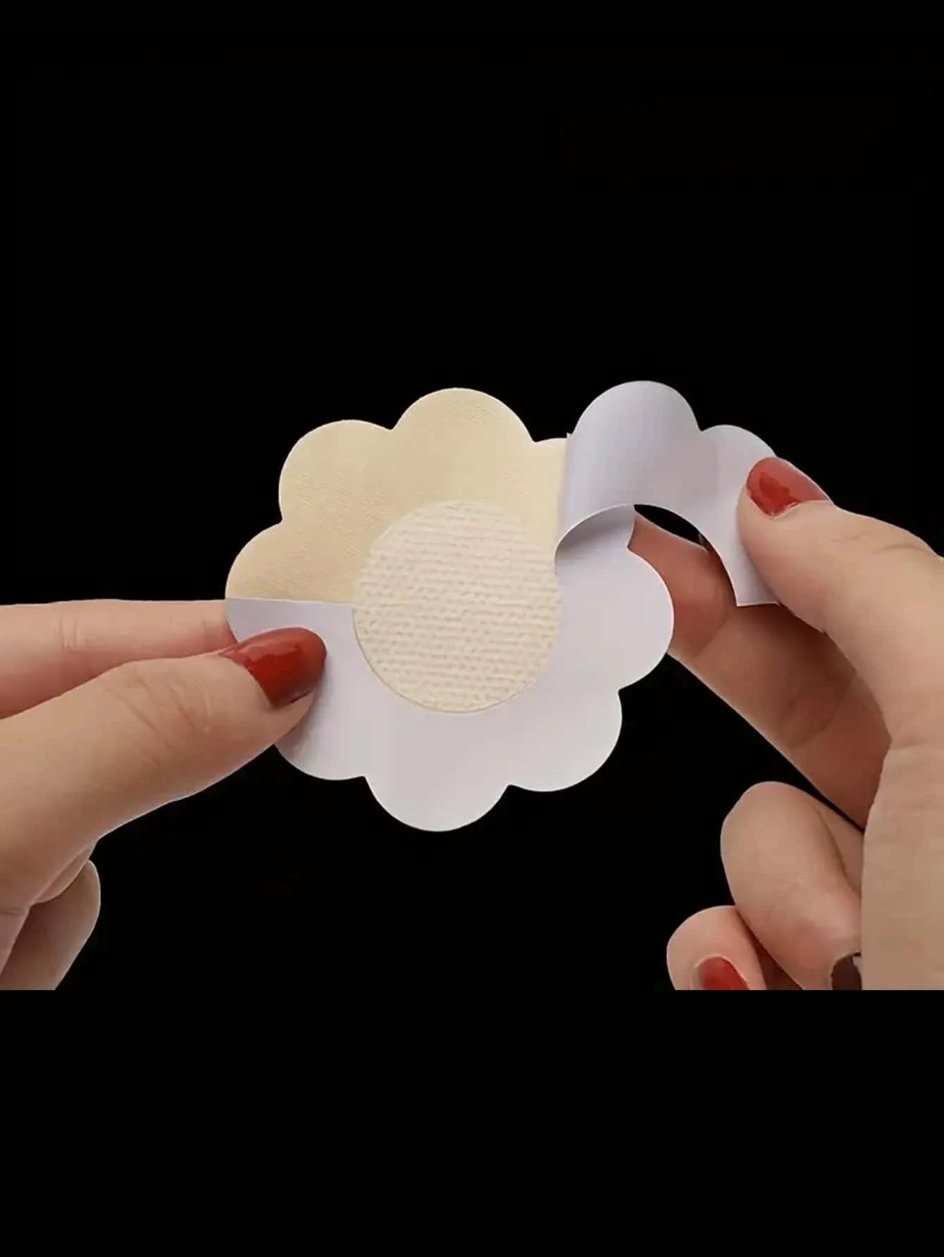 6178 Veinte Piezas Cubrepezones Adhesivos Desechables - ¡accesorio Perfecto Para Ropa Interior Y Lencería De Mujer!