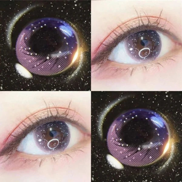 7579 b03-17 Lentes de contacto cosméticas Eyeshare Galaxy Color para ojos de uso anual 14