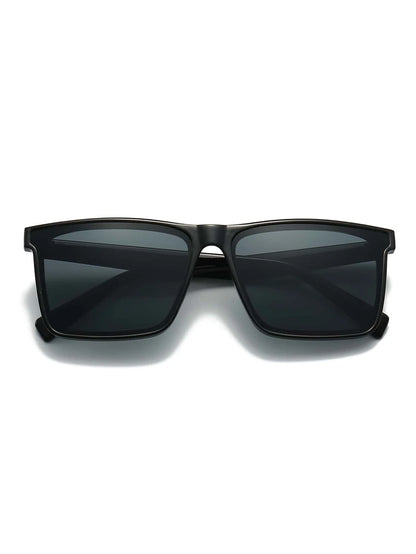 8544 a01-12 Gafas De Sol Grandes Y De Moda Para Hombres Con Marco Cuadrado Y Tendencia Para La Playa De Verano