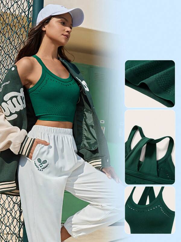 7978 1t-007 Top tank deportivo inconsútil