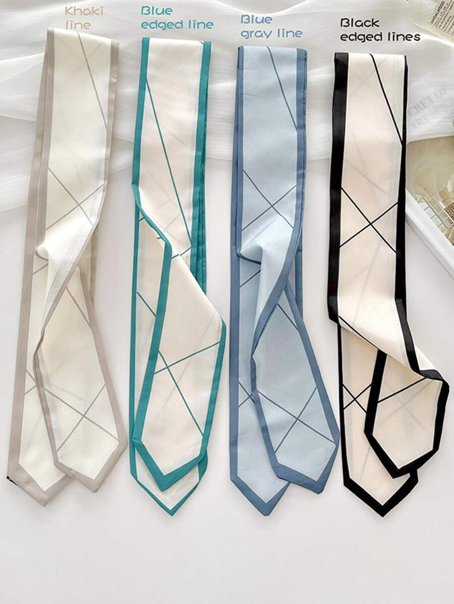 10088 1b-049 conjunto cuatro Piezas Pañuelo Y Venda Con Estampado