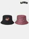 5669 1a-031 Sombrero GAWX cubo con estampado de dibujos animados moda para exterior