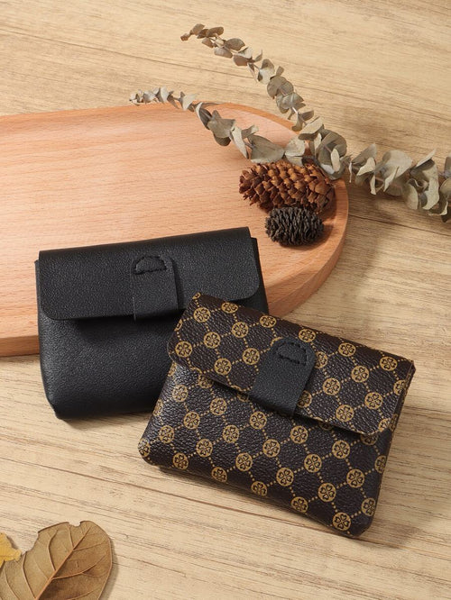 10147 1t-002 Monedero Vintage De Pu Para Mujeres