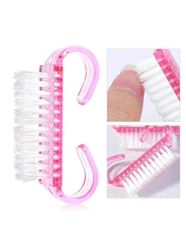 7095 1b-047 Cepillo Para La Limpieza De Uñas 6 Pzs