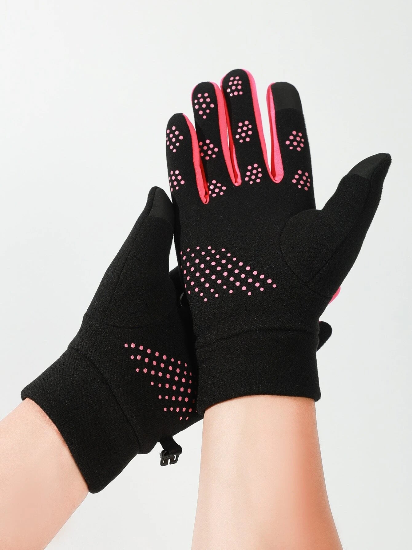 5762 Par De Guantes Deportivos Al Aire Libre Para Mujer