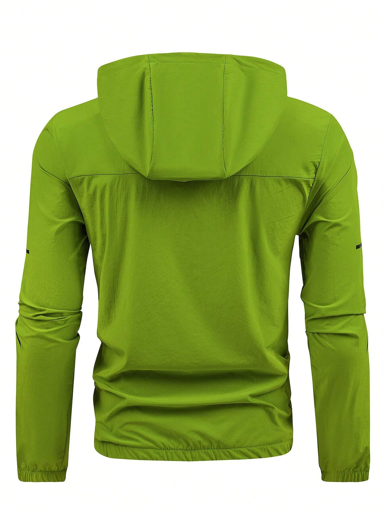 6364 1t-006 Cazadora deportiva con cremallera con capucha Hombres