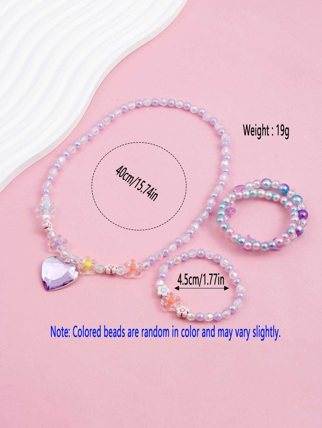 16641 1b-037 Conjunto Bisuteria 4 Pzas