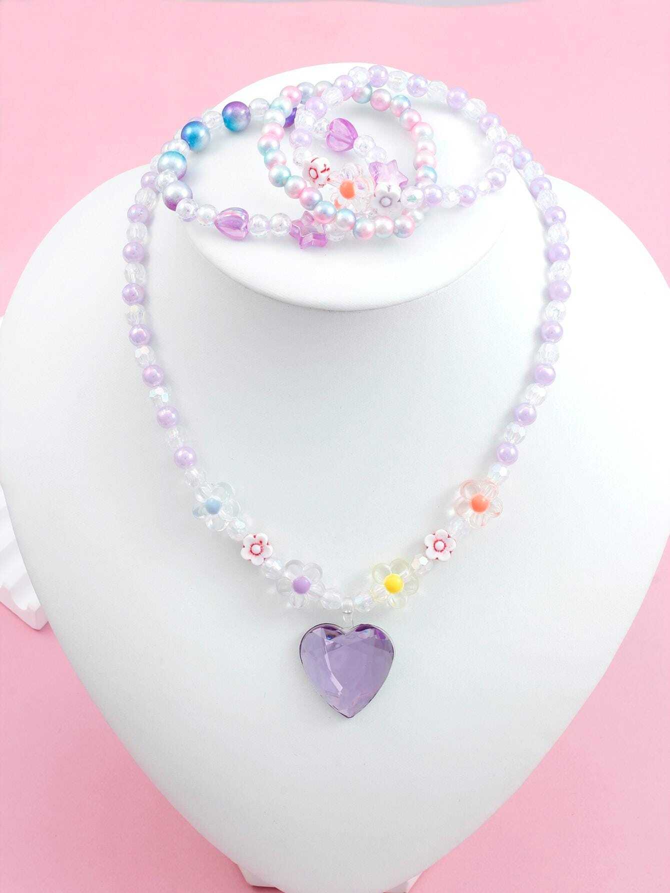 16641 1b-037 Conjunto Bisuteria 4 Pzas