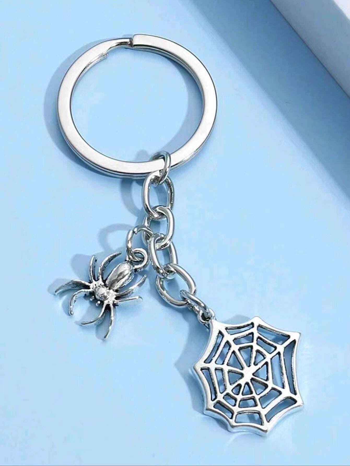 13387 2b-02-04 Llavero Forma De Araña 1 Pza