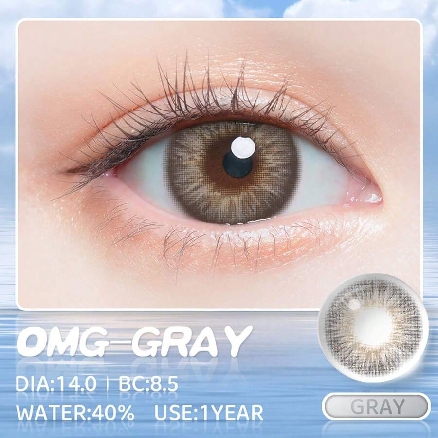 9522 b03-15 Lentes de contacto OMG GRAY