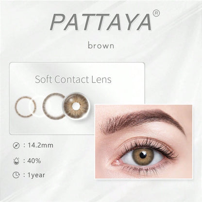 9521 b03-15 Lentes De Contacto Pattaya-Brown